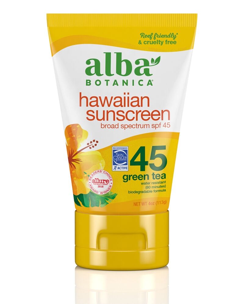 Reef-Safe Green Tea Sunscreens