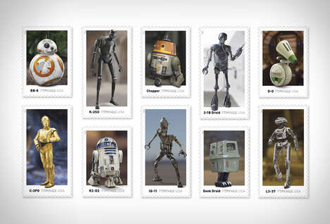 Sci-Fi Stamp Collections