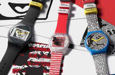 Cartoon-Themed Artistry Timepieces