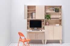 Mini Custom Wooden Workstations