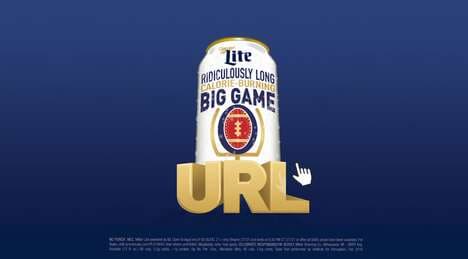 Calorie-Burning Beer Ads