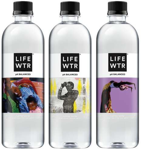 Black Artist-Supporting Water Bottles