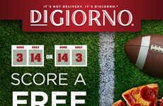 Score-Dependent Pizza Giveaways