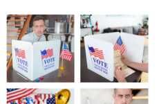 Hilarious At-Home Voting Booth Kits