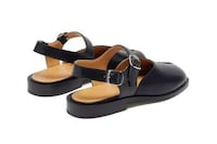 Split Toe Leather Mary Janes Image 2