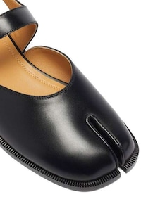Split Toe Leather Mary Janes Image 4