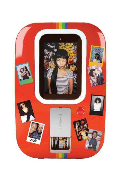 Wall-Mounted Photo Booths