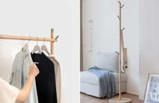 Playful Interchangeable Clothing Racks