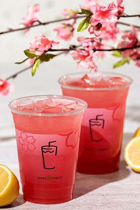 Cherry Blossom-Inspired Drinks