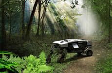 Rugged Terrain-Tackling Robots