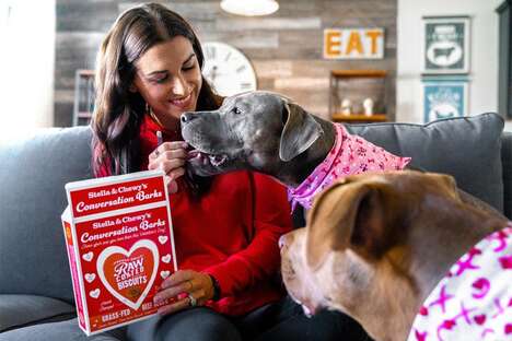Heart-Stamped Dog Biscuits