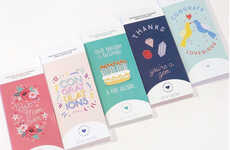 Chocolate Bar Greeting Cards