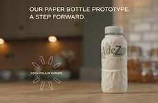 Paper Bottle Beverage Prototypes