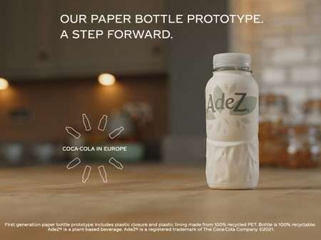 Paper Bottle Beverage Prototypes