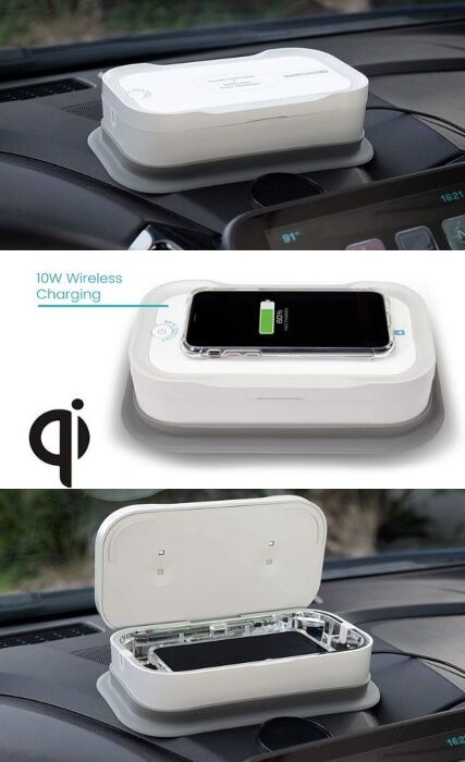 Automotive Smartphone Sanitizer Boxes