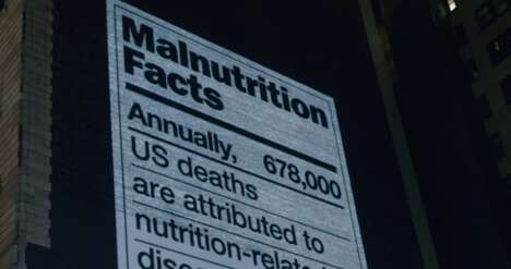 Malnutrition Label Billboards