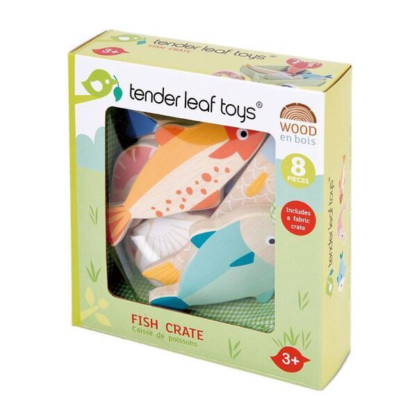 Seafood-Inspired Wooden Toy Sets : Tender Leaf Toys