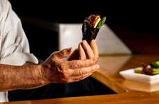 Plant-Based Beef Sushi