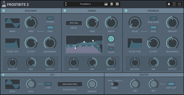Spectral Freezing Plug-Ins