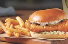 Beer-Battered Cod Sandwiches