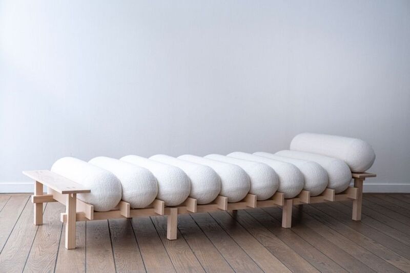 Minimalist Tubular Cushion Daybeds