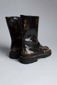 Square Toe Ankle Boots Image 2
