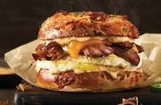 Hearty Brisket Breakfast Sandwiches