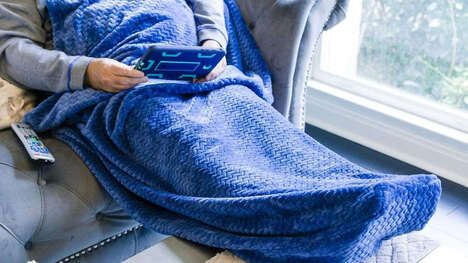 Foot Pocket-Equipped Blankets