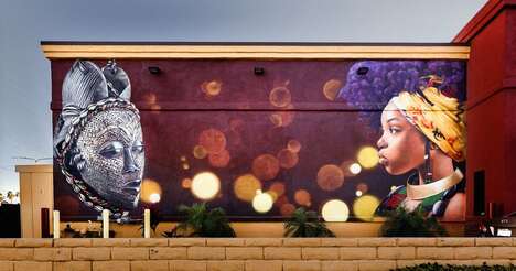 Collaborative Black History Month Murals