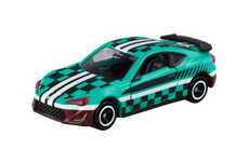 Anime-Themed Vibrant Toy Cars