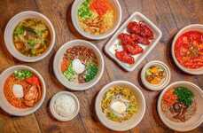 Streamlined Korean Takeout Menus