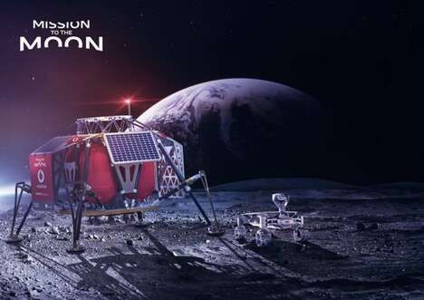 Moon-Based Cellular Services
