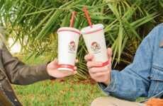 Cereal-Infused Berry Shakes