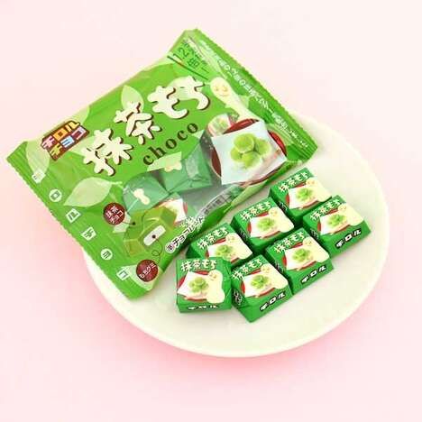 Bite-Sized Green Tea Sweets