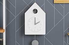 Connected Modernist Cuckoo Clocks