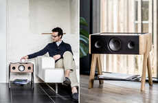 Attention-Grabbing Speaker Furniture