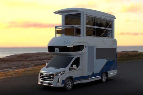 Expandable Double-Decker Campers
