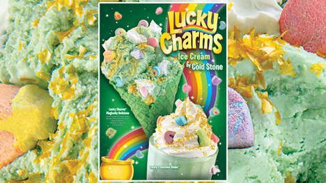 Cereal-Packed Ice Creams