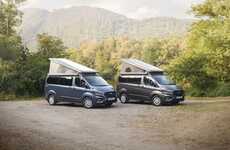 Bathroom-Boasting Camper Vans