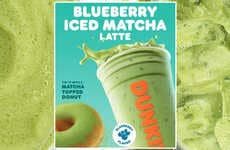 Fruity Matcha Coffee Drinks