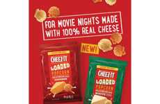 Cheesy Limited-Edition Popcorn Snacks