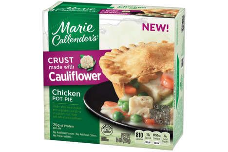 Cauliflower Crust Pot Pies