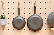 Lightweight Minimalist Cooking Skillets