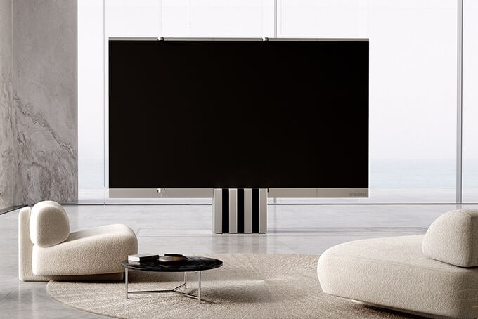 Folding MicroLED TVs