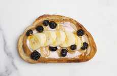 Sweet Acai-Topped Toasts