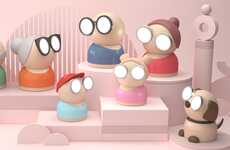 Friendly Anthropomorphic Desk Lamps