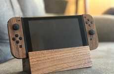 Handcrafted Timber Console Docks