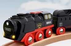 Steam-Emitting Train Toys