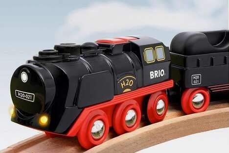 Steam-Emitting Train Toys