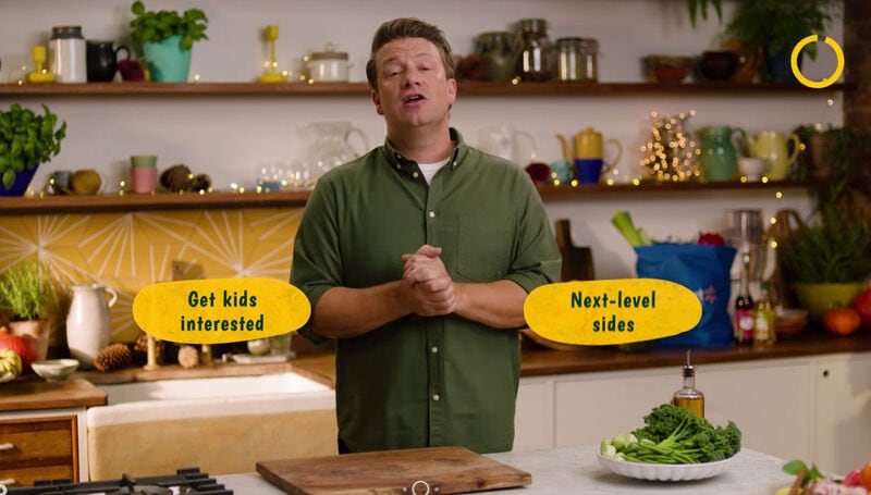 Interactive Shoppable Cooking Shows